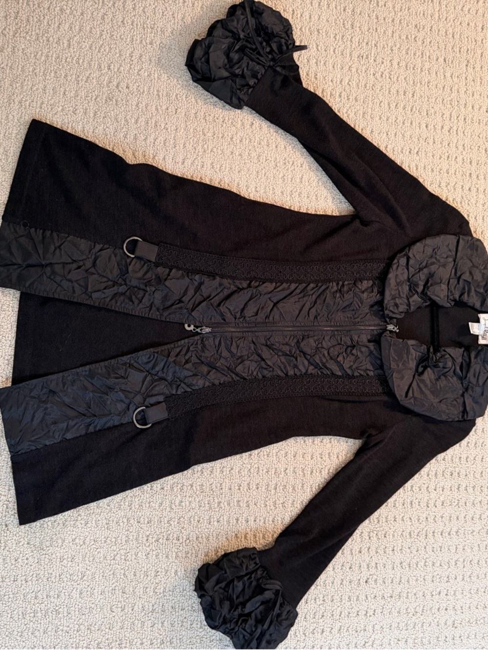 Joseph Ribkoff Black Knit Garment Label Detail - gorgeous. Never worn. - Picture 2 of 3